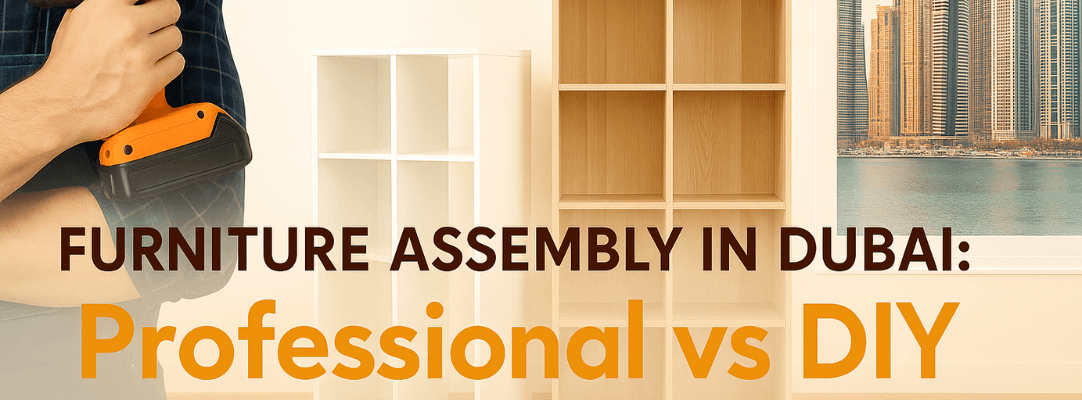 Furniture Assembly in Dubai: Professional vs DIY