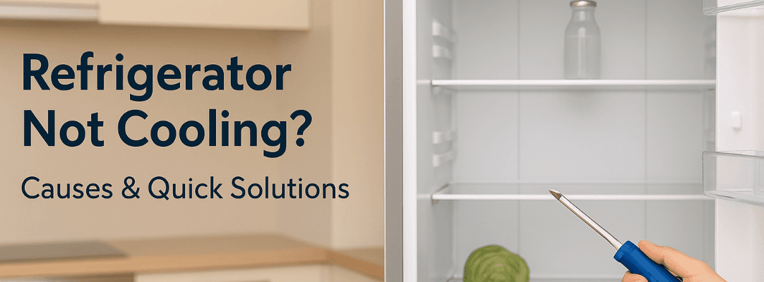 Refrigerator Not Cooling? Causes & Quick Solutions